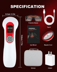 GLOHFAN accessories case included for easy transport.