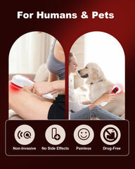 GLOHFAN device side view with magnetic cover and safety features.
