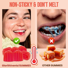 Glorithiventa vegan allergen-free formula gummies suitable for many diets.