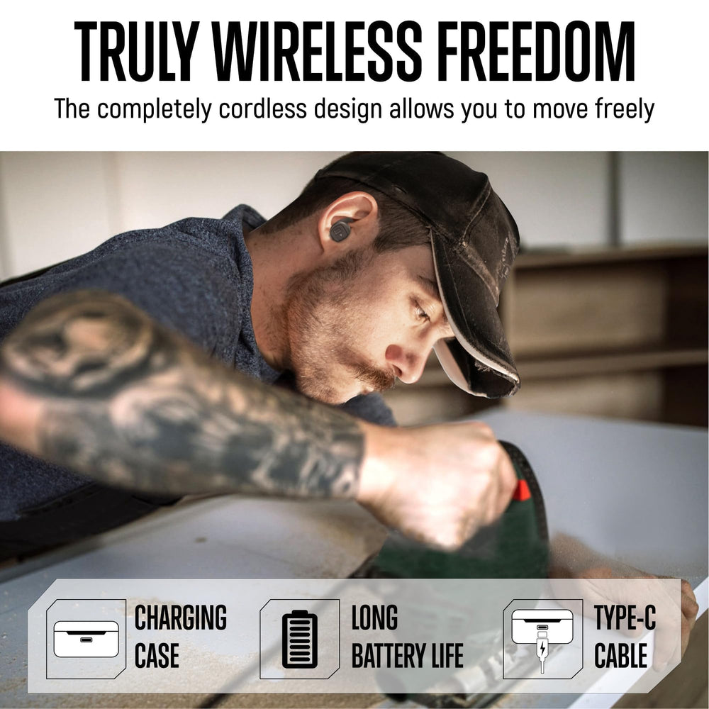 GLORYFIRE ergonomic ear tips for comfortable extended wear