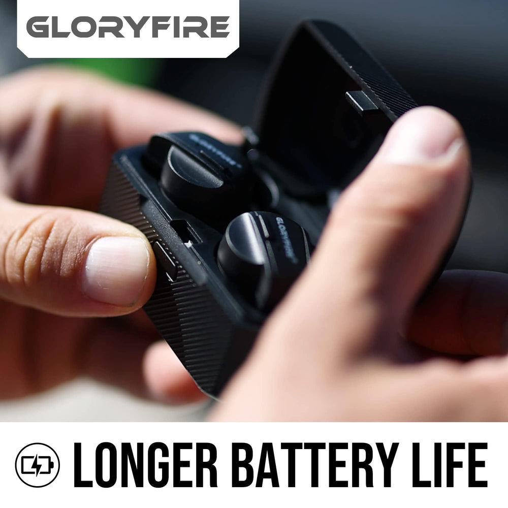 GLORYFIRE easy-use activation for quick power on and mode switch.