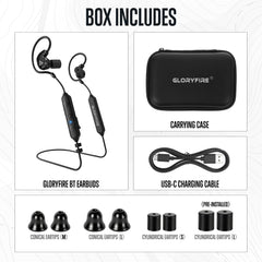 GLORYFIRE premium two-piece retail box conveys professional packaging and gifting appeal.