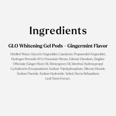 GLO So Brilliant gel in action showing stain erasure with safe, comfortable use.