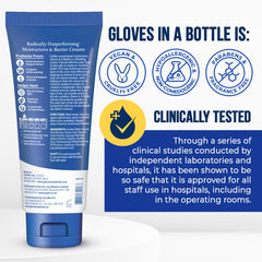 Gloves In A Bottle shields dry skin with non-greasy hydration.