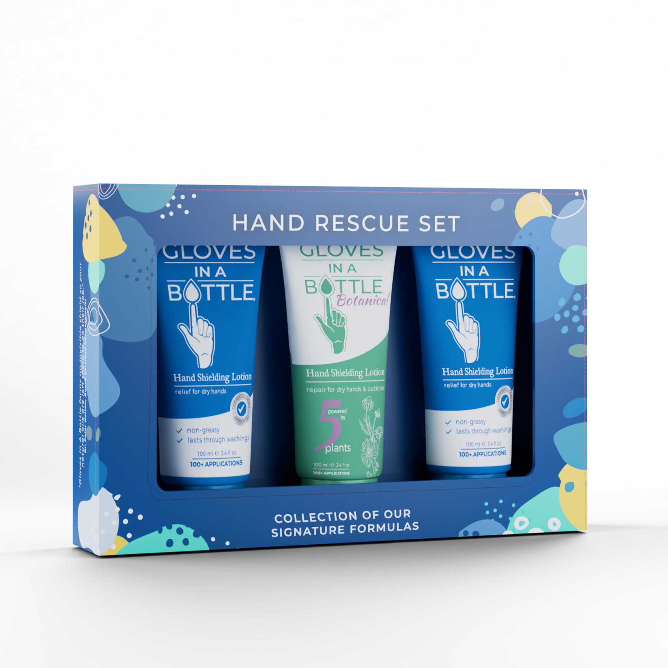 Gloves In A Bottle shielding lotion travel size 3.4oz bottle for on-the-go moisture.