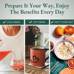 Lifestyle shot of Glow Botanica promoting hormonal wellness and daily comfort