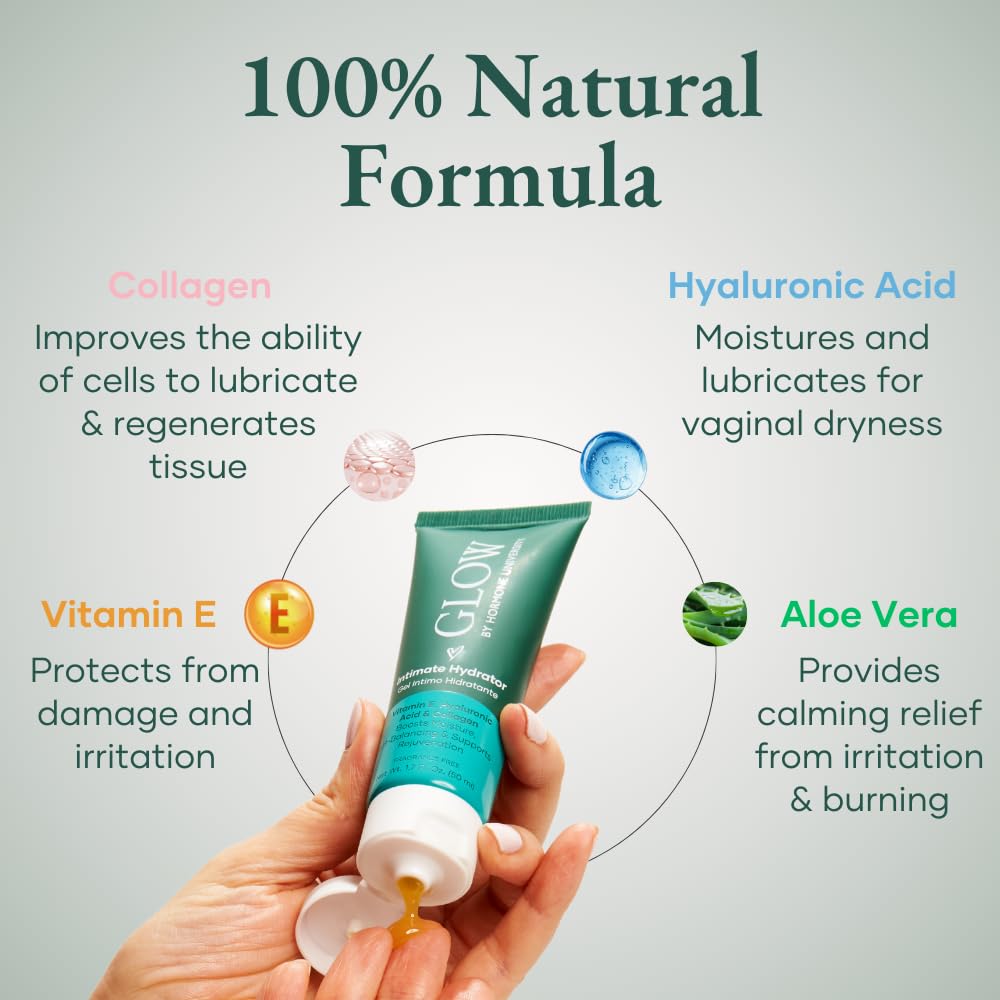 Glow Botanica packaging with an extra seal for protection.