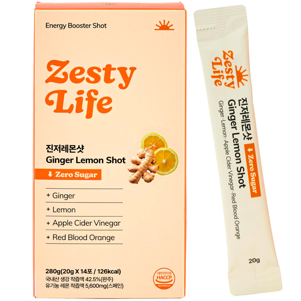Glow Shine Ginger Lemon Shot bottle shows bold ginger-forward flavor for on-the-go routines.