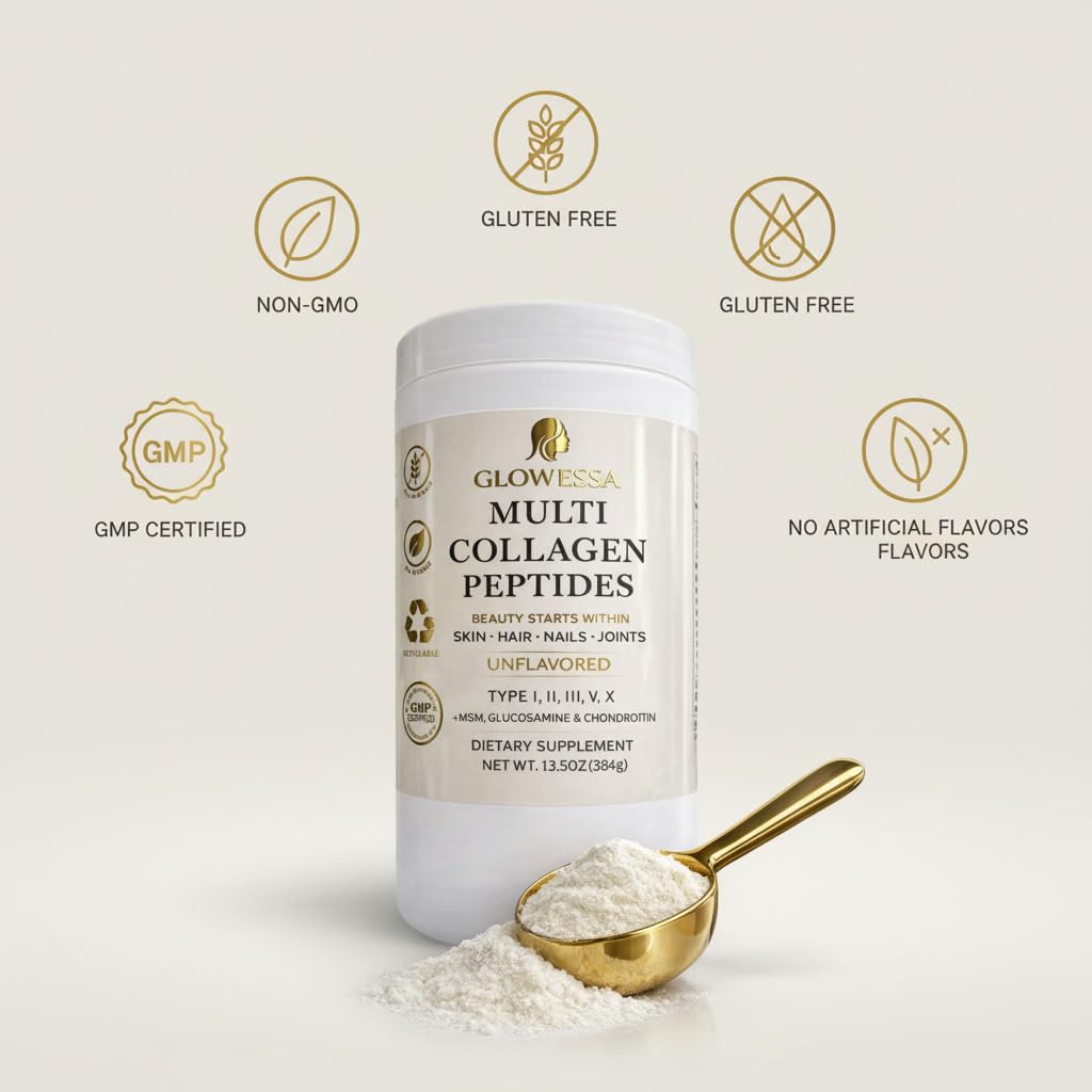 Glowessa collagen powder supports joints for an active lifestyle