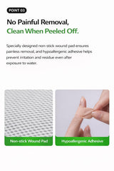 GLOWHAN Careleaves cotton swabs pack for convenient wound care on the go