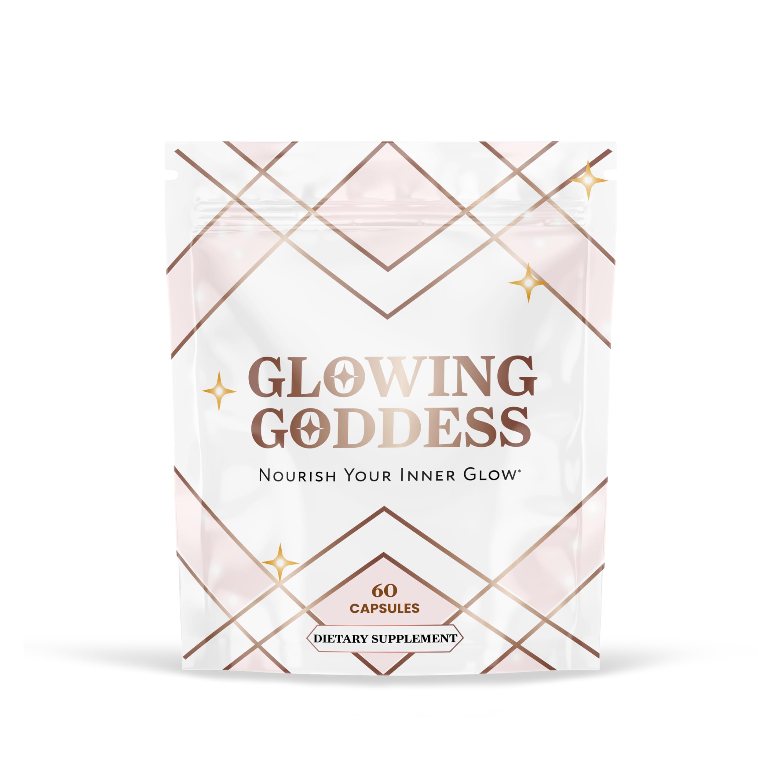 Glowing Goddess beef organ superfood packaging highlights premium ingredients for daily nourishment