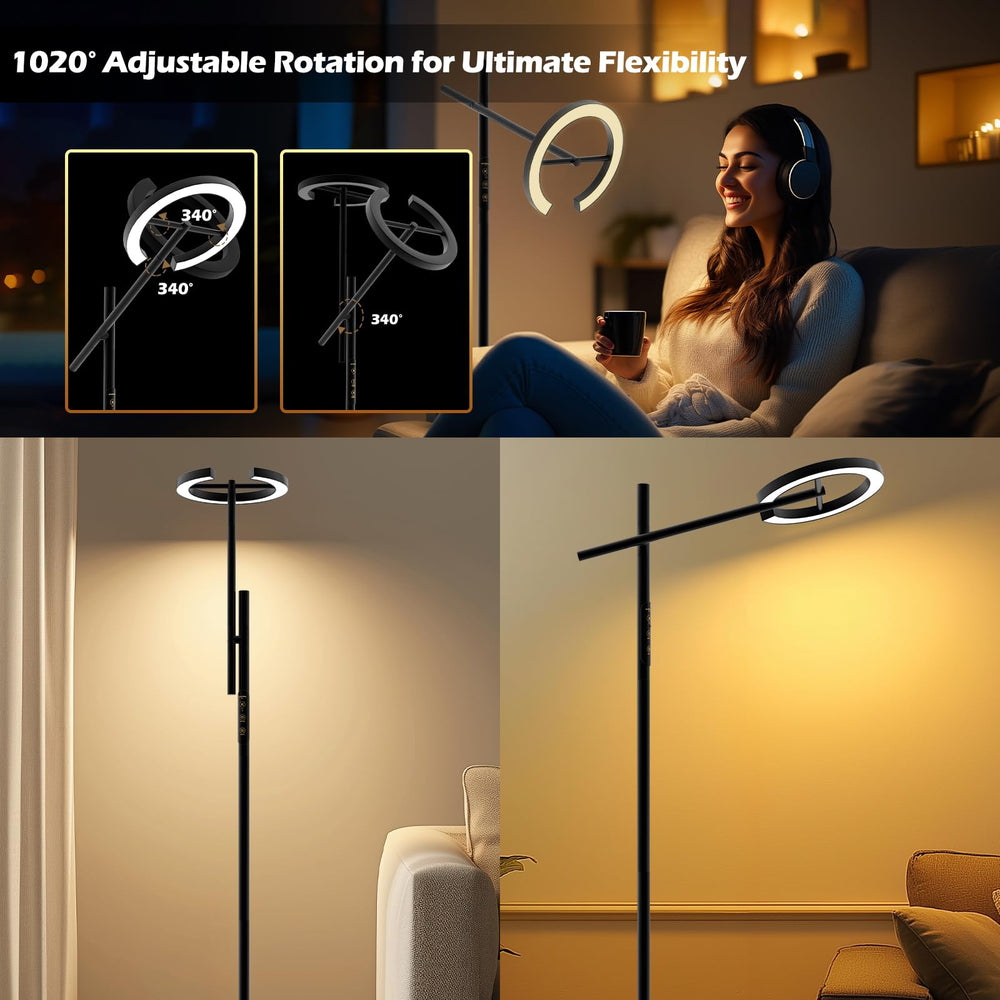GLOWRIUM remote control for easy brightness and color temperature adjustments