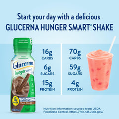 Glucerna Hunger Smart peaches creme bottle combines flavor with immune-support nutrients.