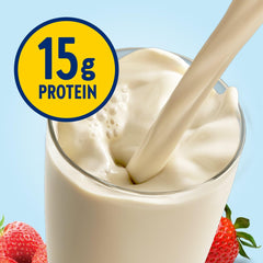24-pack display of Glucerna Hunger Smart shakes for easy stocking.