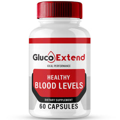 IDEAL PERFORMANCE Gluco Extend bottle front showing daily wellness capsules.
