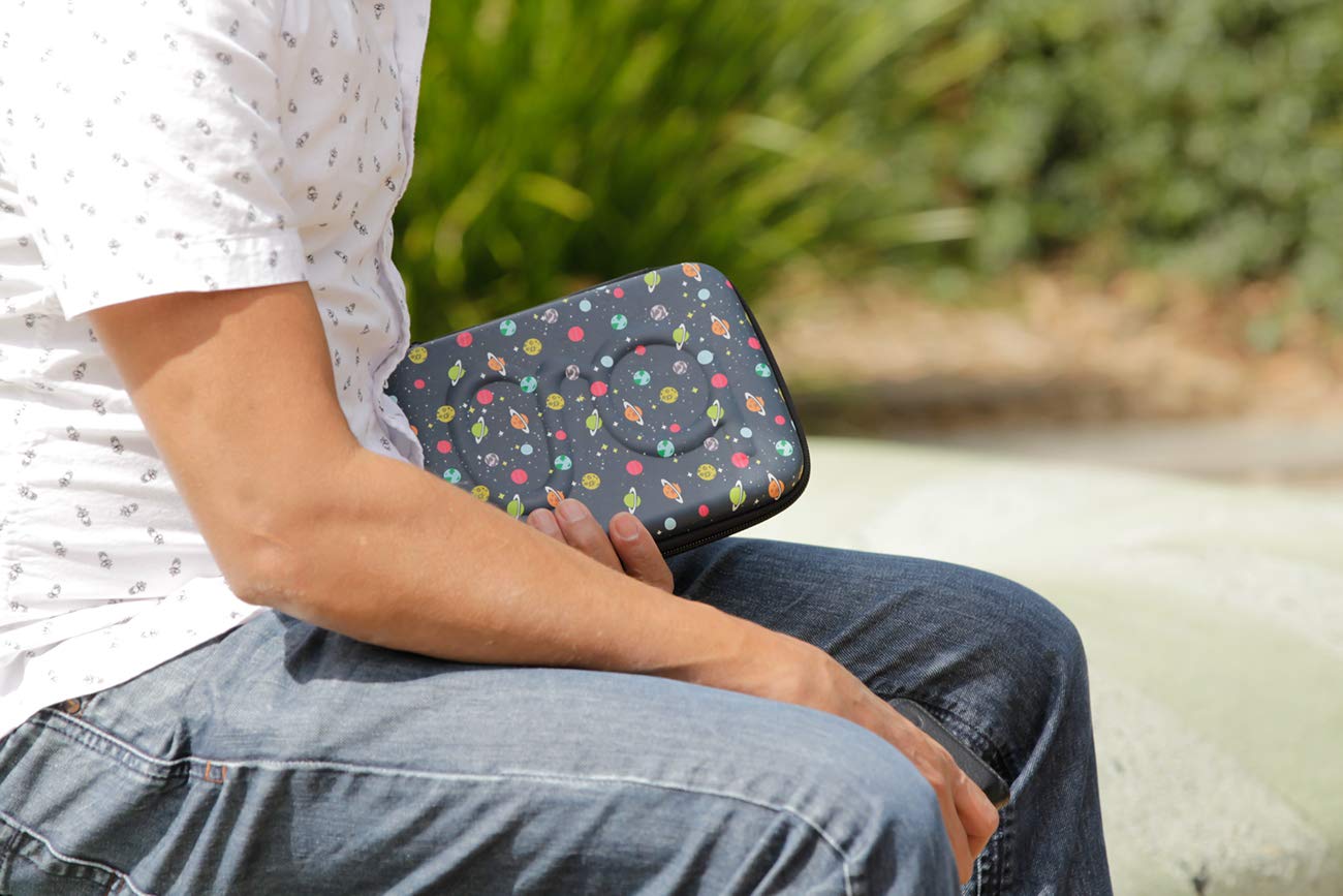 Lightweight and travel-friendly design fits in bags for everyday use.