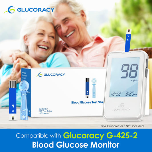 Glucoracy blood lancets 200 count for easy home sampling