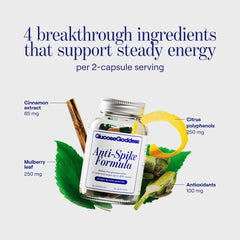 Glucose Revolution Anti-Spike Formula mulberry leaf extract supports metabolic function.