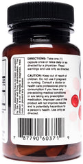 Close-up of Glucoven capsules, vegan and gluten-free daily supplement.