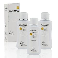 GlutaMAX Tone and Firm feminine wash bottle front for daily hygiene and freshness.