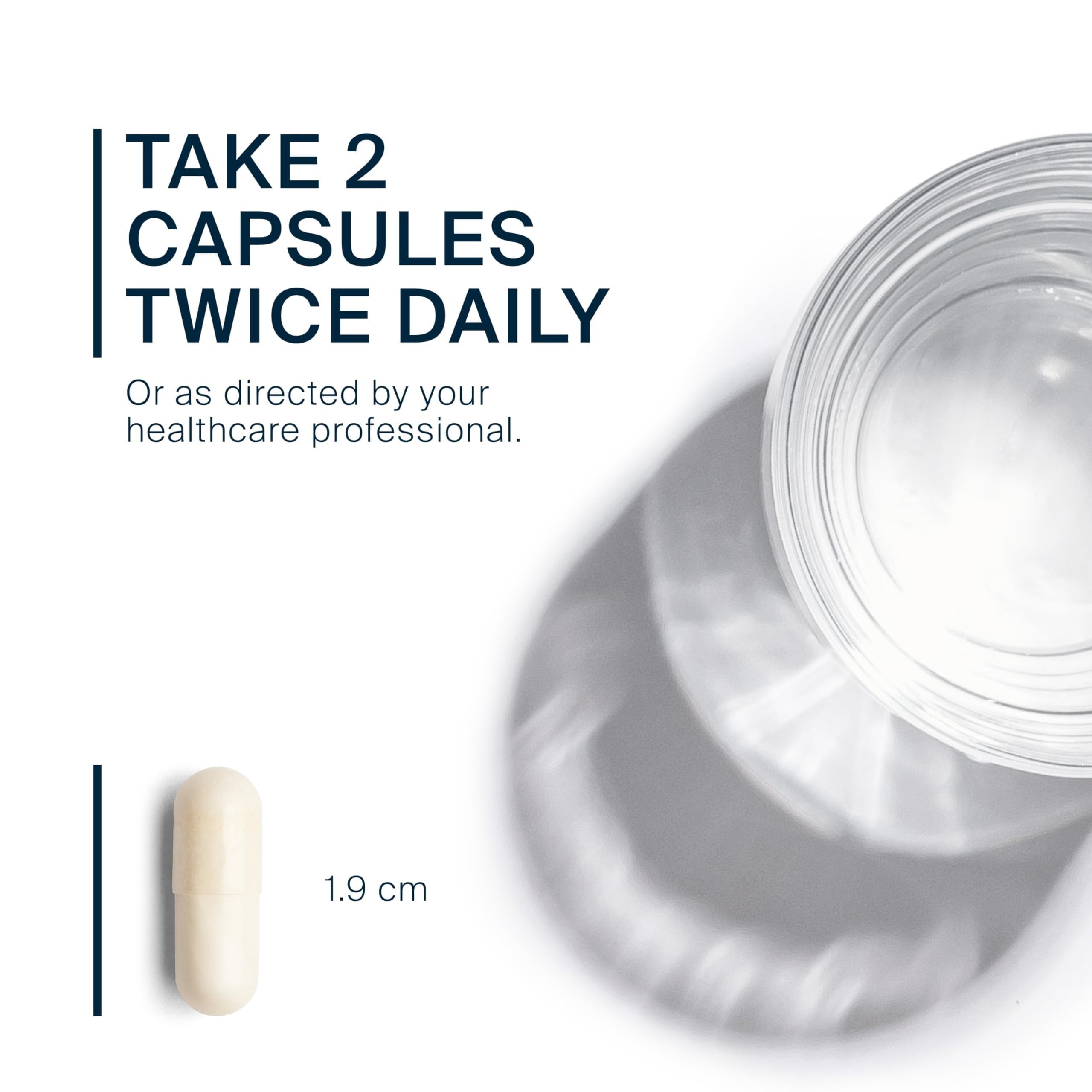 Glutathione 400mg capsules in hand illustrating convenient daily antioxidant support