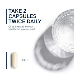 Glutathione 400mg capsules in hand illustrating convenient daily antioxidant support