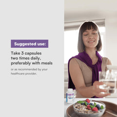Glutathione Amino Complex capsules arranged for daily use.