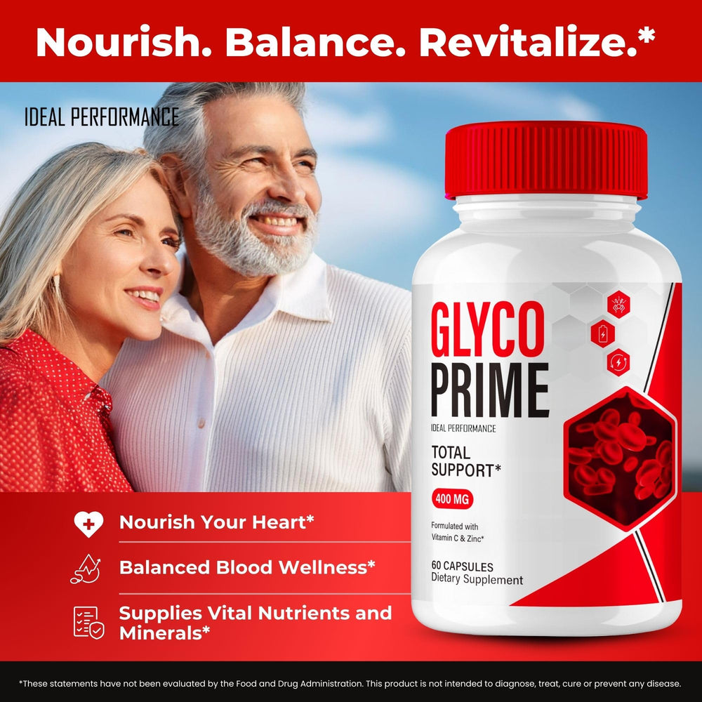 Glyco Prime capsules in hand for dose and easy handling.