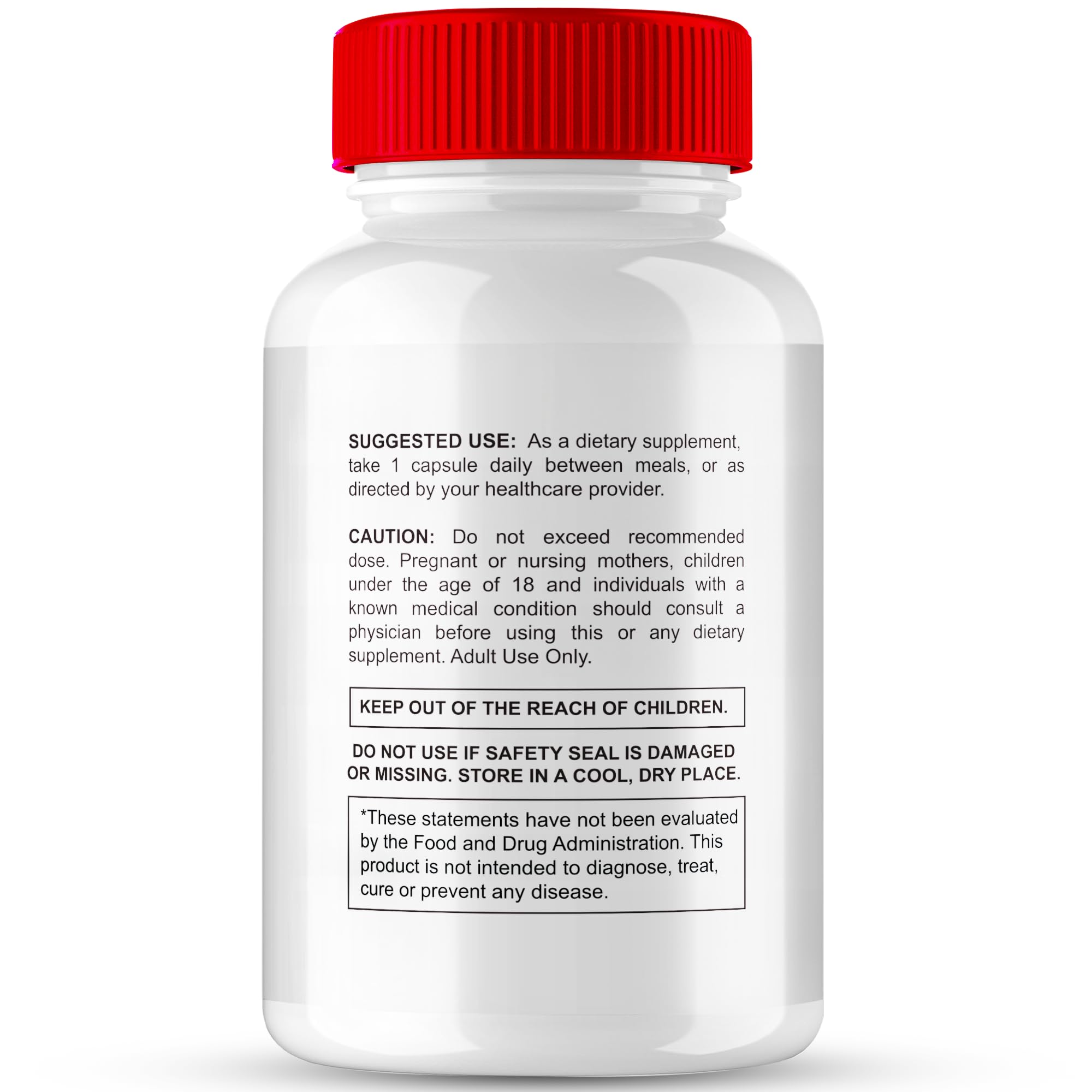 Glyco Prime capsules packaging side label, highlighting maximum strength option.