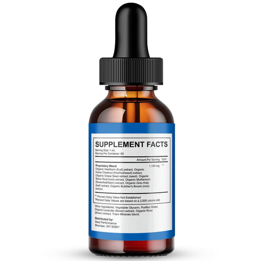 Glyco Shield Drops bottle with pour spout ready for easy daily use.