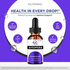 Glycopezil Drops dosing setup for convenient maximum-strength servings