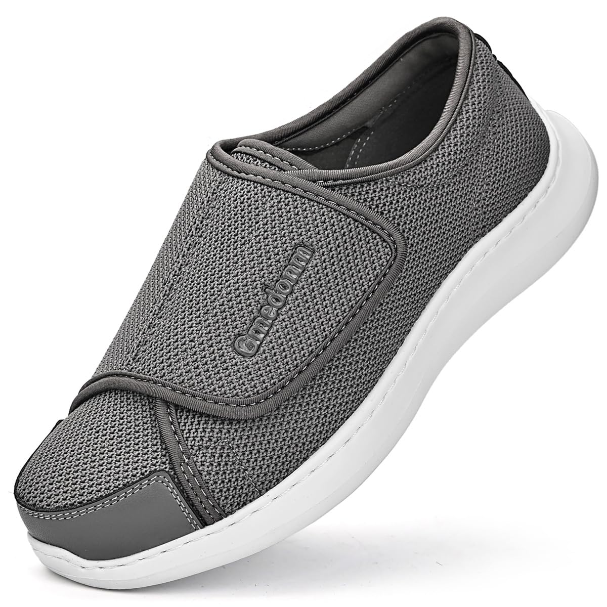Gmedonm wide-width shoes with open upper for easy wear