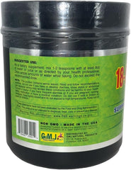 G.M.J Fibra 18 Super MAX powder being dispensed from the scoop for dosing