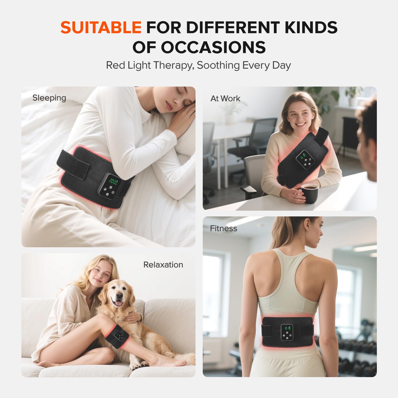 GMOWNW portable belt stored in its travel bag for easy transport