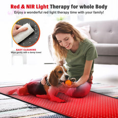 GMOWNW adjustable brightness and timer enable personalized, relaxing sessions.