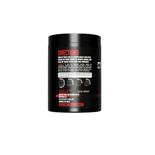 GMU SPORT Creatine 2.0 scoop for convenient strength and endurance dosing.