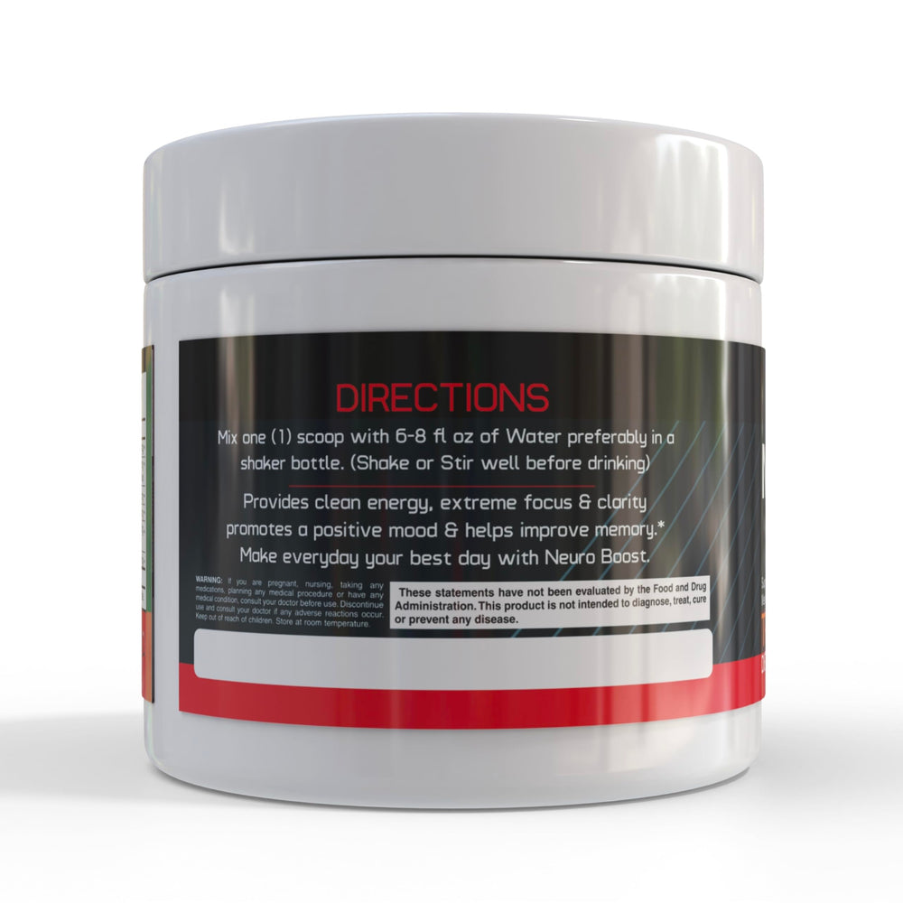 GMU SPORT Nootro-Prime tropical powder ready to mix for focused study