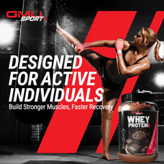 GMU SPORT Post-workout shake enables rapid post-exercise nutrition.