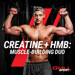 GMU SPORT Creatine 2.0 NSF-certified label confirms quality.