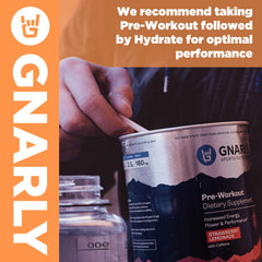 Gnarly Nutrition Hydrate open-packet ready-to-mix for convenient on-the-go hydration