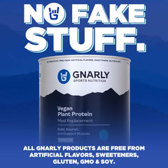 Gnarly Vanilla protein mix in water, delivers smooth texture and easy blend.
