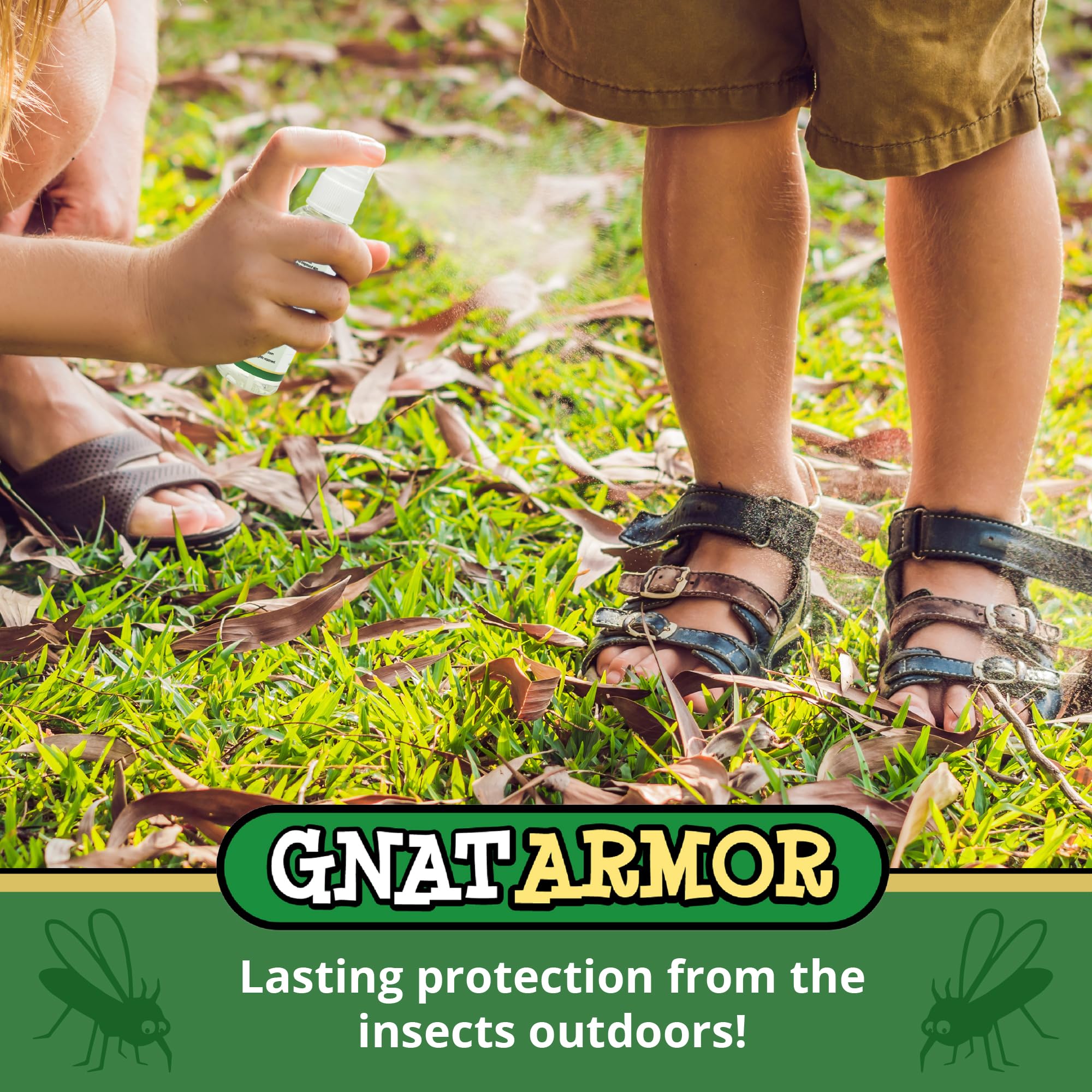 Gnat Armor USA made label signals safe, domestically produced.
