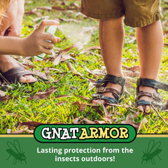 Gnat Armor USA made label signals safe, domestically produced.