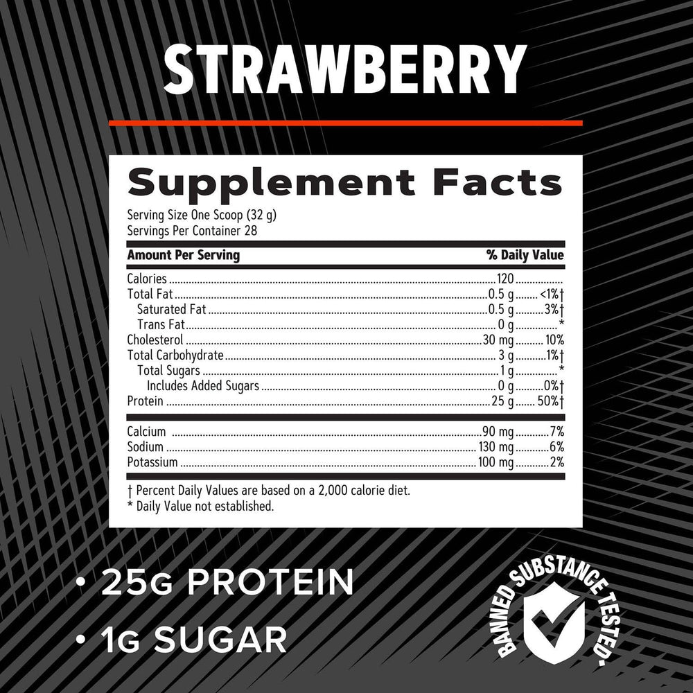 GNC AMP Pure Isolate Strawberry shaker with refreshing shake