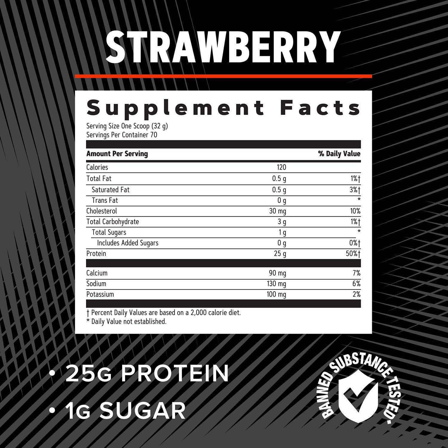 Fresh strawberries beside powder emphasize natural flavor appeal