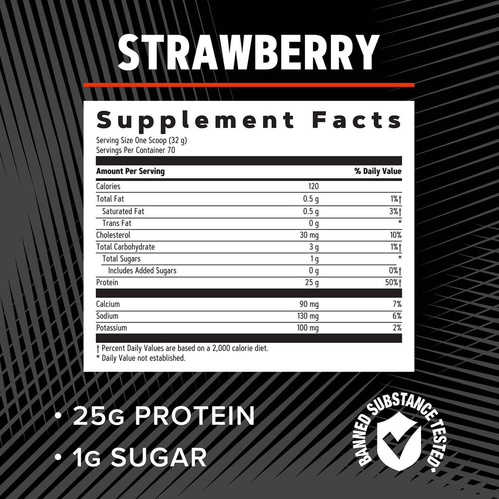 Fresh strawberries beside powder emphasize natural flavor appeal