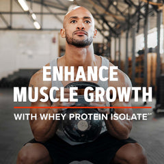 Scoop in shaker with Vanilla Custard powder for fast protein intake after workouts