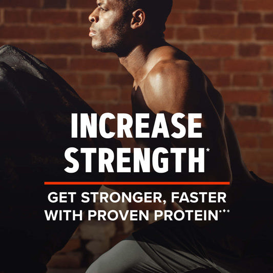 GNC AMP Wheybolic Alpha scoop highlights serving size for precise fueling