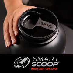GNC AMP Wheybolic tub indicating gluten-free diet compatibility