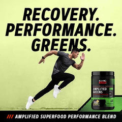 GNC Amplified Greens ICY Lemonade glass ready for a refreshing nutrition shake